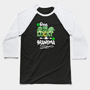 One Lucky grandma with gnomes Baseball T-Shirt